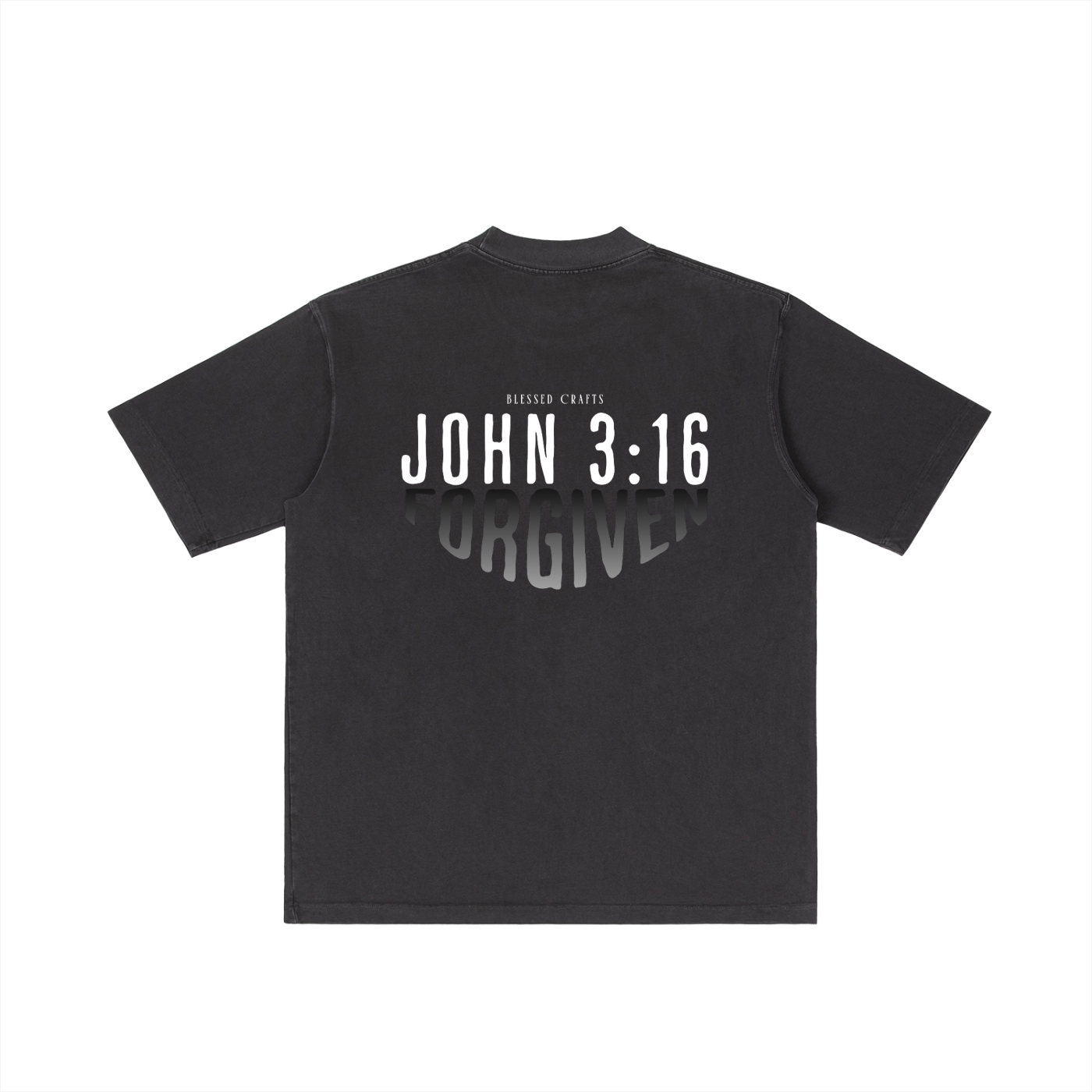 John 3:16 | Vintage Wash Drop Shoulder T-shirt |