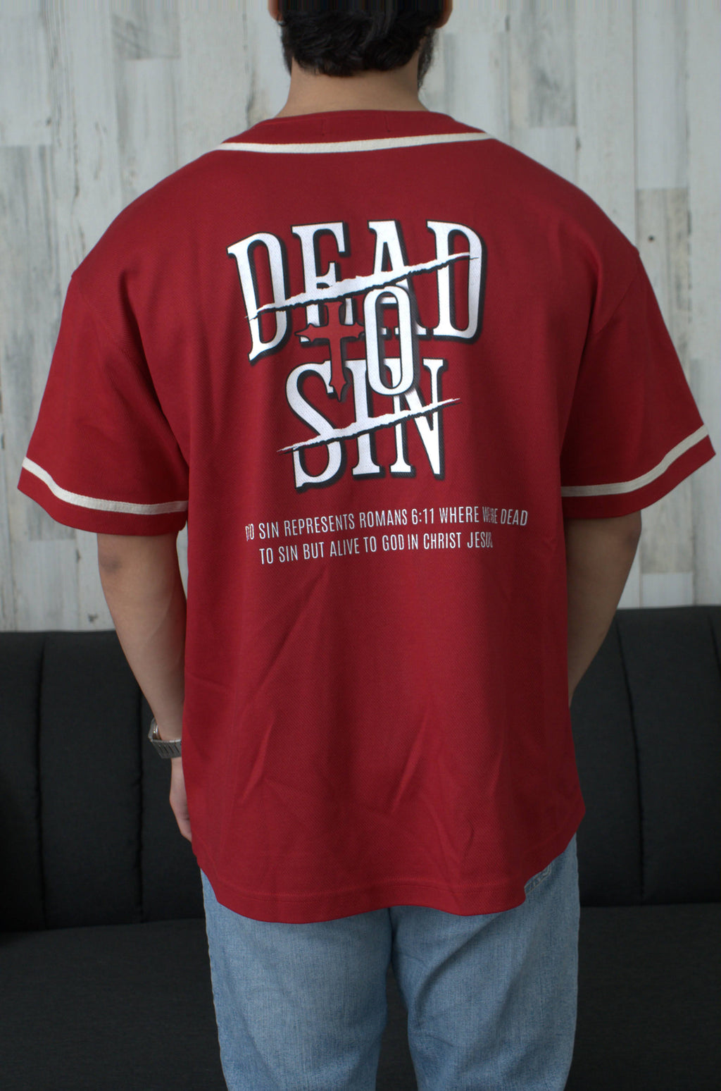 Dead to Sin | Button-Up Jersey |