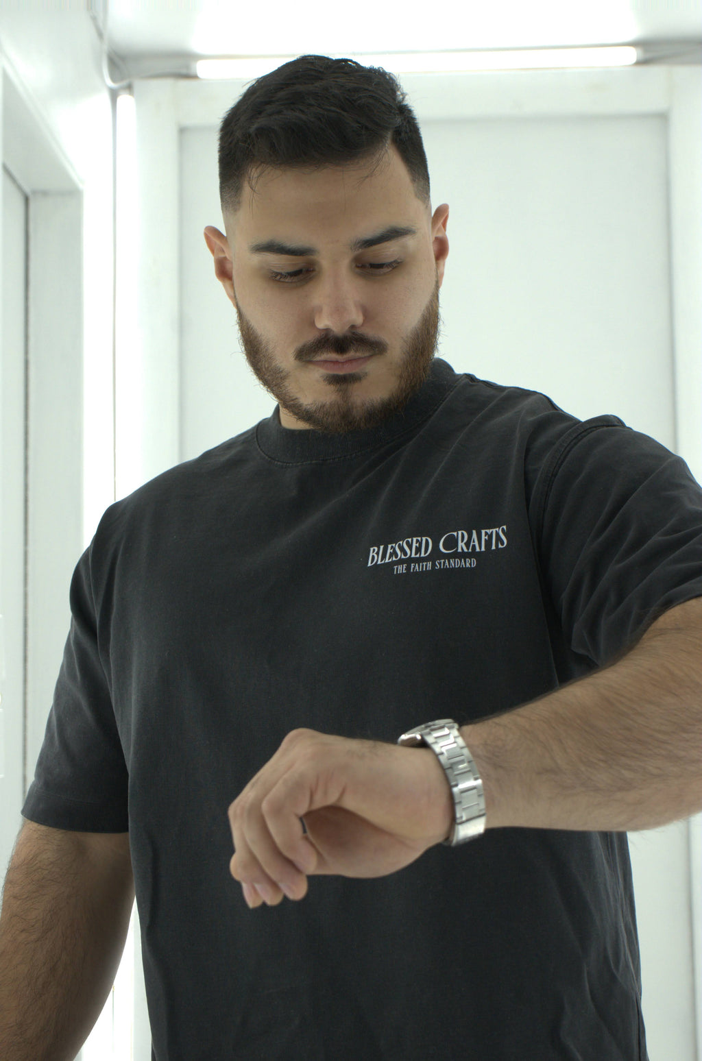 Sword Of The Spirit | Vintage Wash Drop Shoulder T-shirt |