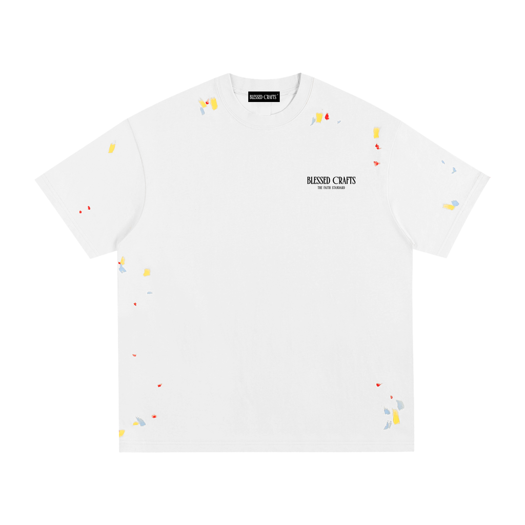 | He Has Risen | Paint Splatter T-Shirt