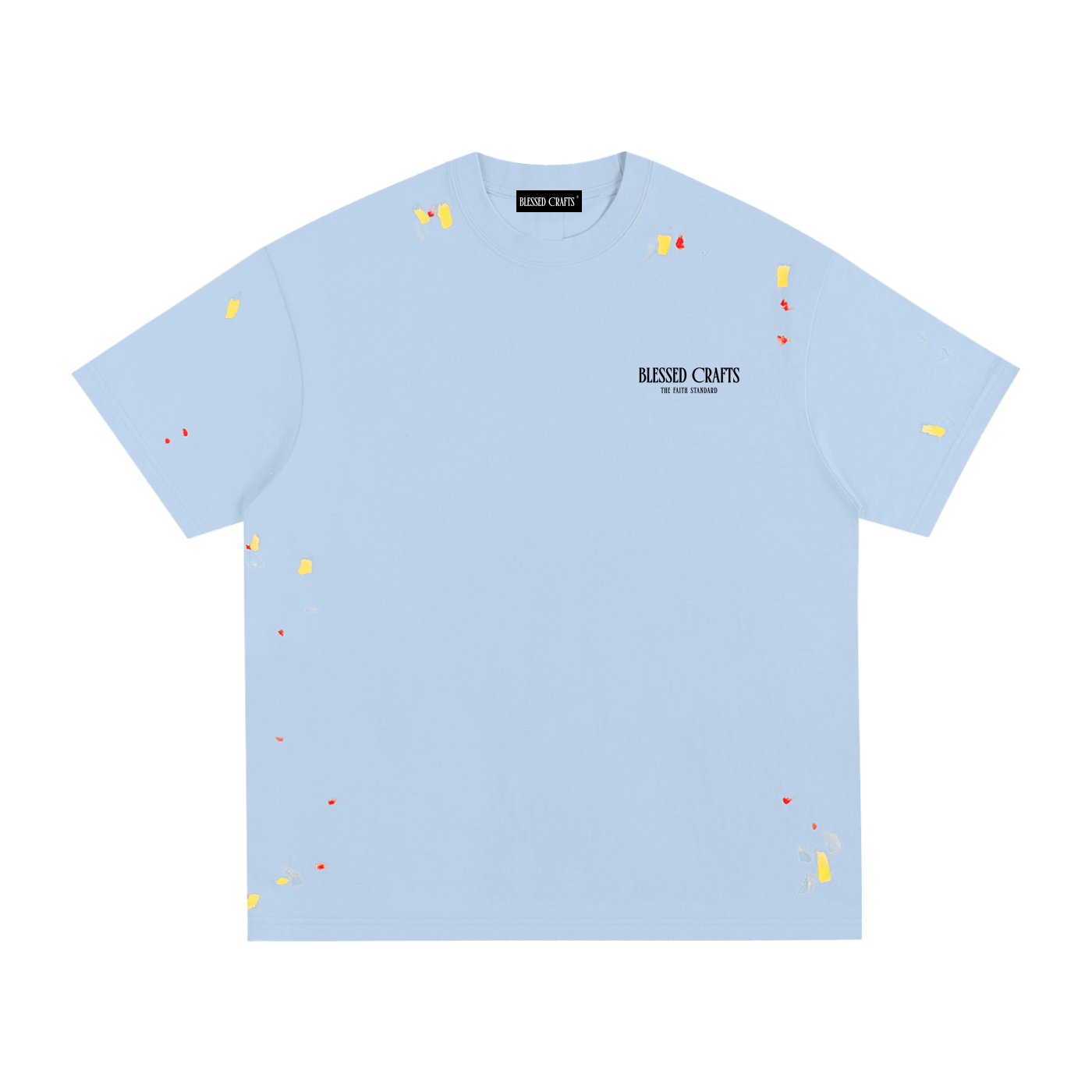 | He Has Risen | Paint Splatter T-Shirt