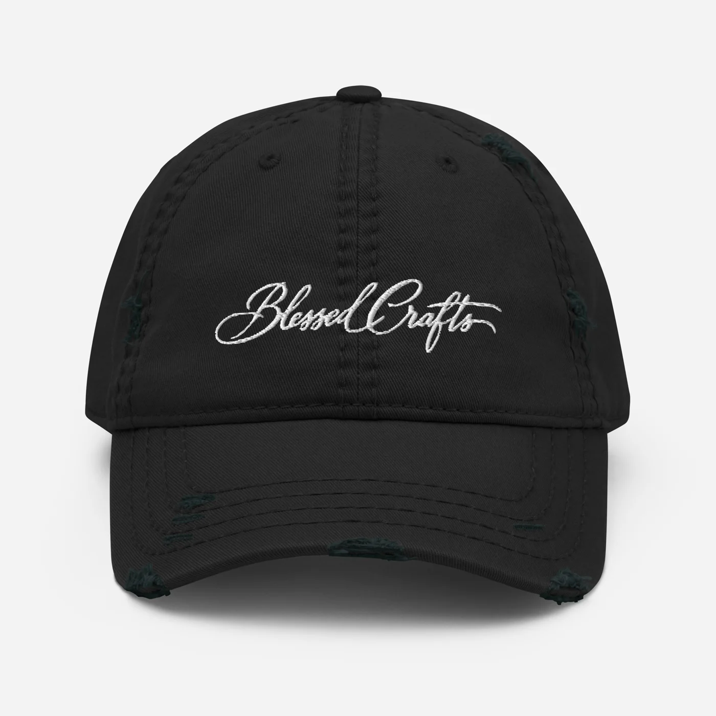 Blessed Crafts Cap — Black, front